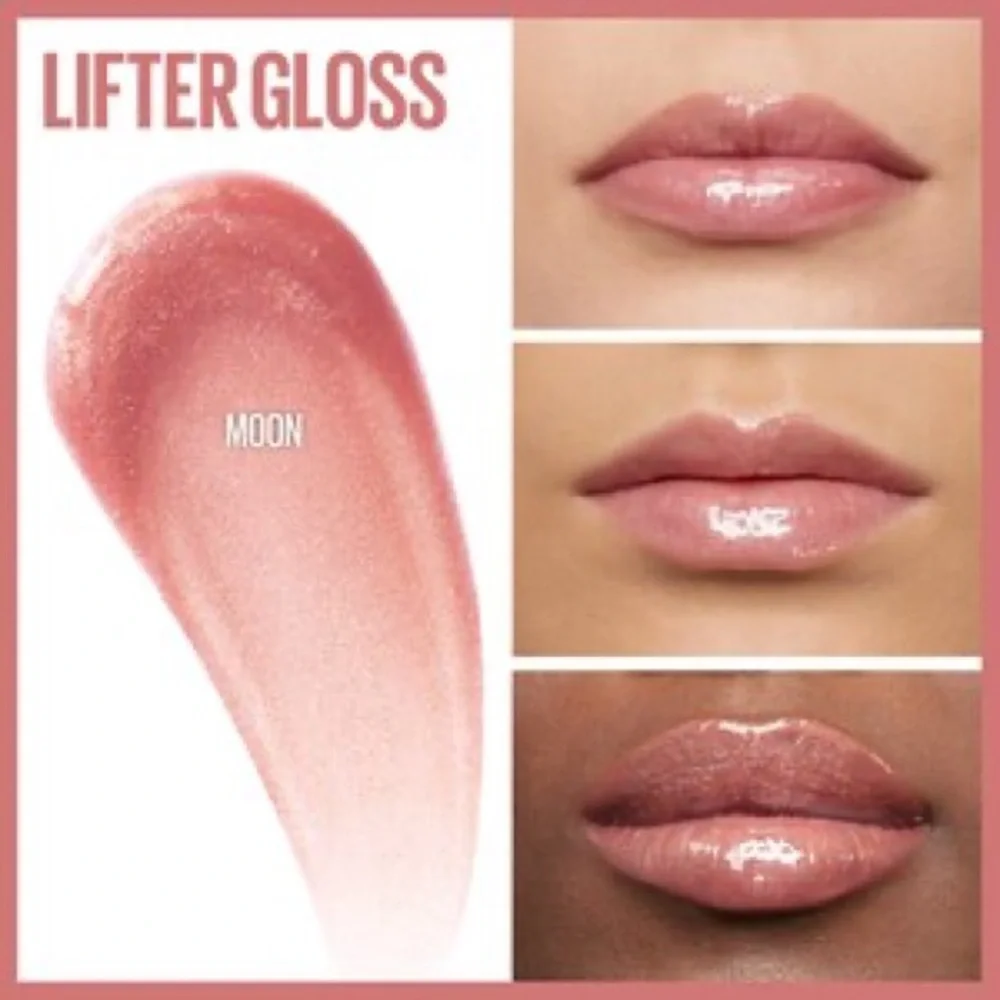5/$25💜 Maybelline Lifter Gloss Lip Gloss with Hyaluronic Acid in Moon